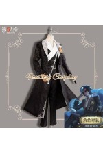 Identity V Photographer Joseph Desaulniers D.M. Désire Mélodis Black Outfit Cosplay Costume